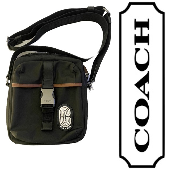 Coach Other - COACH C9836 Max Crossbody Recycled Nylon Twill And Smooth Calf Leather Bag